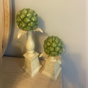 Artichoke Decor on Stand